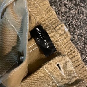 White Fox cargo pants size xs